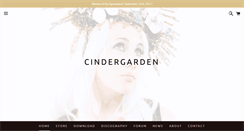 Desktop Screenshot of cindergarden.com